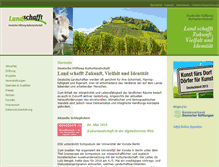 Tablet Screenshot of landschafft.info